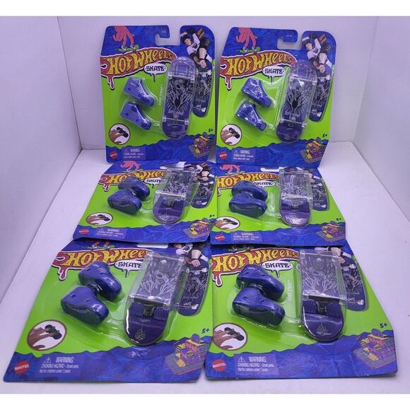 New Hot Wheels Skate Treasure Hunt Skateboard - Tony Hawk - Lot‎ of 6 - Picture 1 of 3